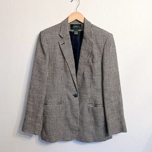 Lauren Ralph Lauren Houndstooth Blazer